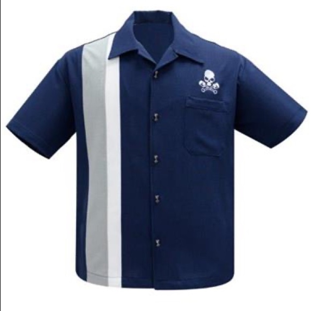 *NEW* Skull Piston Racer Hot Rod Shirt